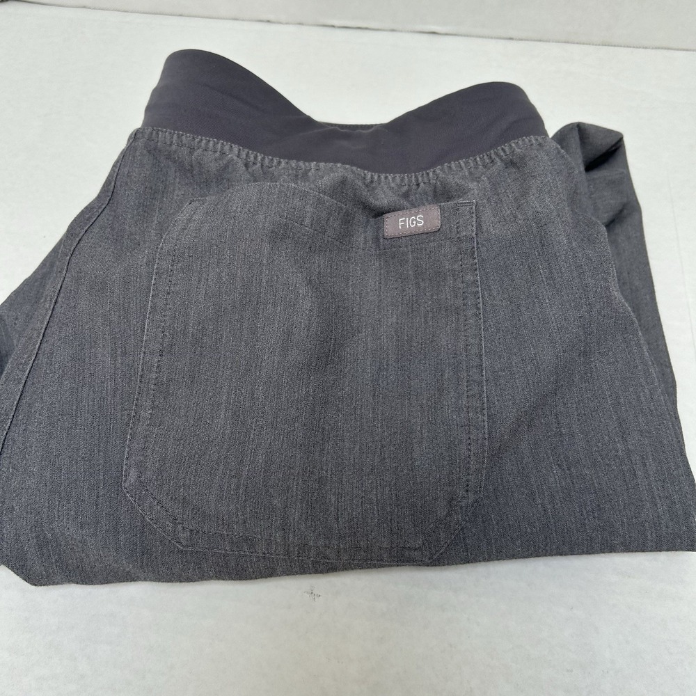 FIGS Women's Livingston Basic Scrub Gray Pants Size XL Style‎ #T21003 PO #1809